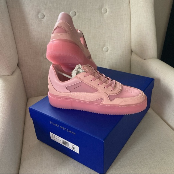 Stuart Weitzman Brooklyn Sneakers SB809 7.5B New!